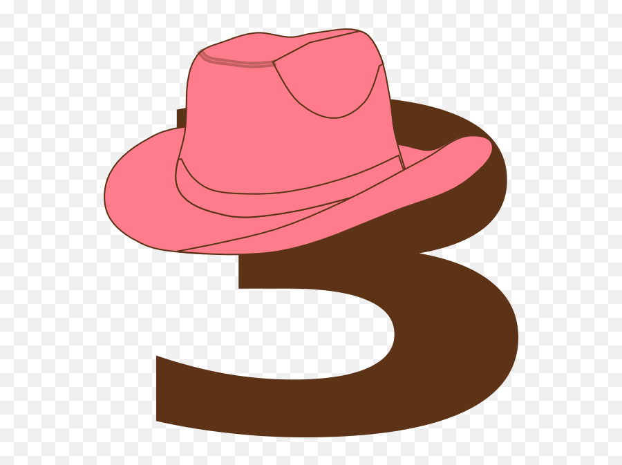 Pink Cowgirl Hat Clipart - Png Download Full Size Clipart Cowgirl Clipart 1,Cowgirl Hat Png