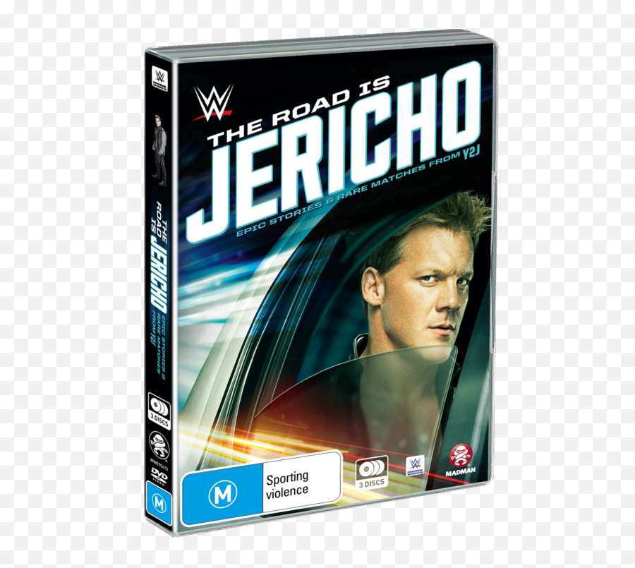 Wwe The Road Is Jericho - Epic Stories U0026 Rare Matches From Y2j Dvd Road Is Jericho Dvd Png,Chris Jericho Png