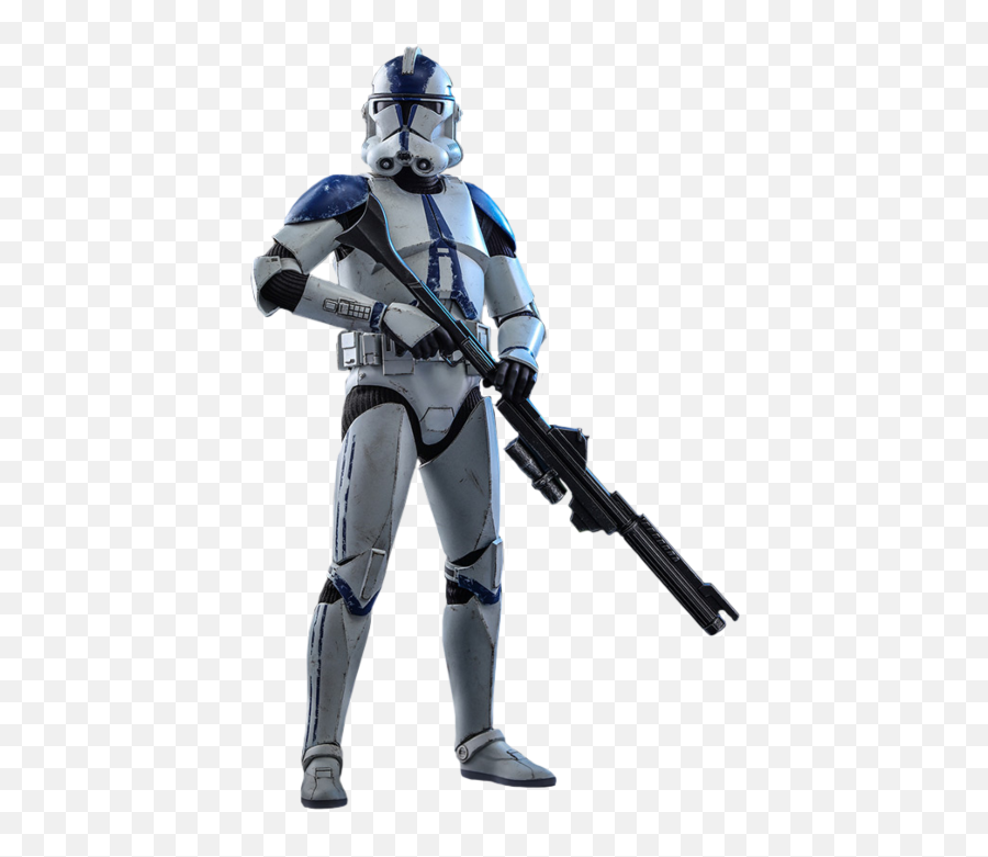 Star Wars The Clone - 501st Battalion Clone Trooper 16th Scale Hot Toys Action Figure Star Wars 501st Clone Trooper Png,501st Logo