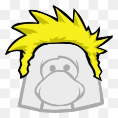 Club Penguin Hair U0026 Free Hairpng Transparent - Club Penguin Wig Hair,Club Penguin Transparent