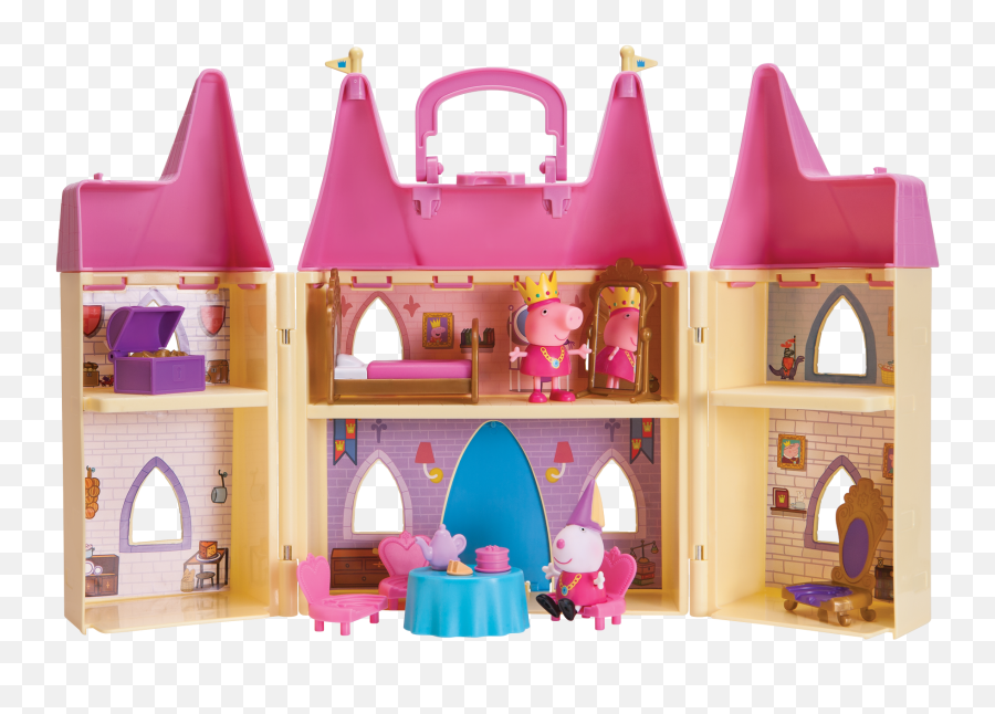 Peppa Pig Peppas Princess Castle - Peppa Pig Castle Toy Png,Princess Castle Png