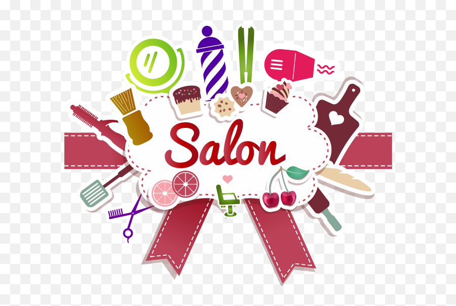 Haircut Clipart Spa Salon Transparent - Bakery And Sweet Vector Png,Salon Png