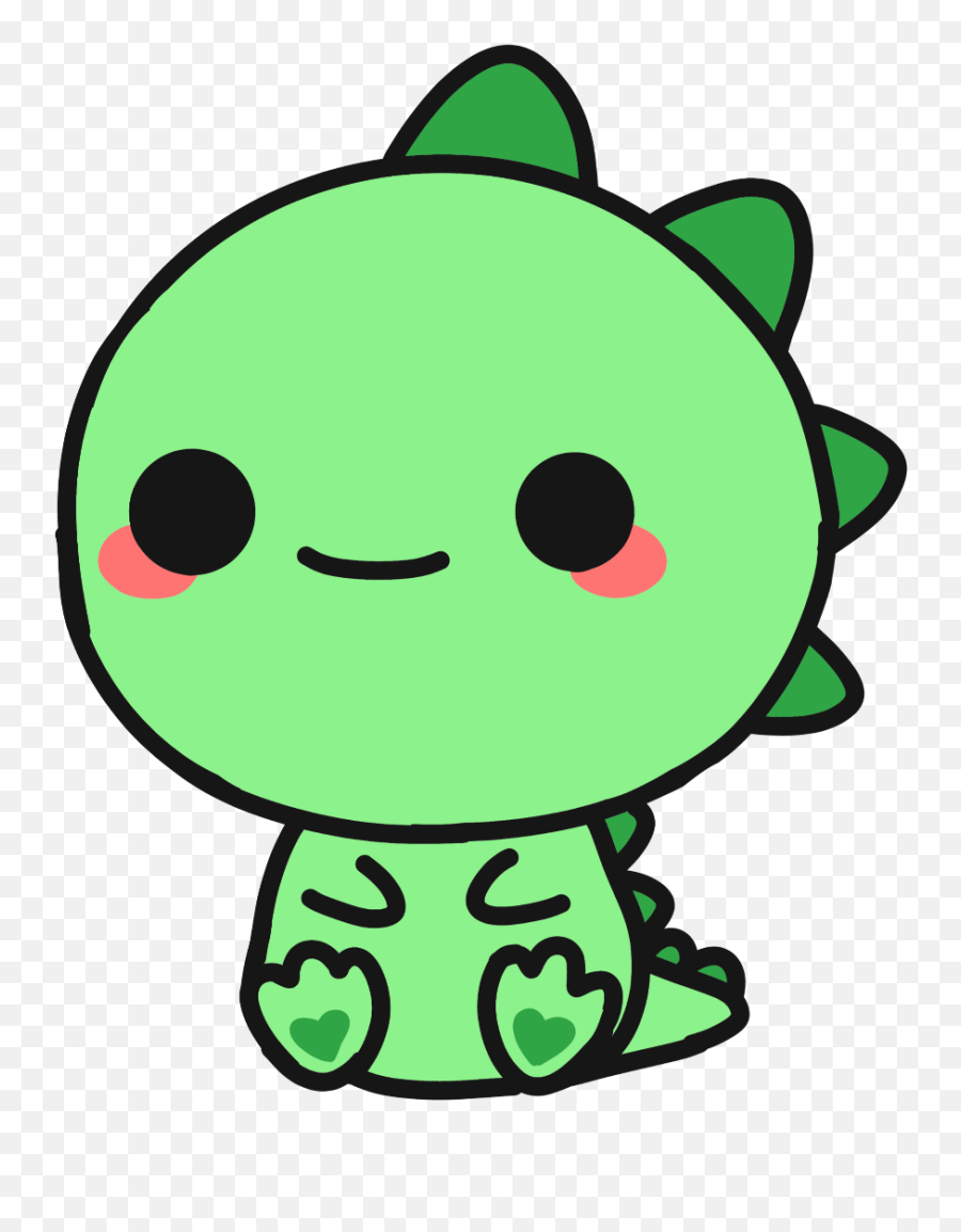 Png Cute Dragon Green Animal - Cute Dragon Drawing Easy,Cute Dragon Png -  free transparent png images 
