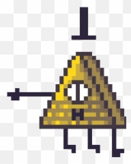 Bill Cipher Alchemistnpc Wiki Fandom - Pixel Art png