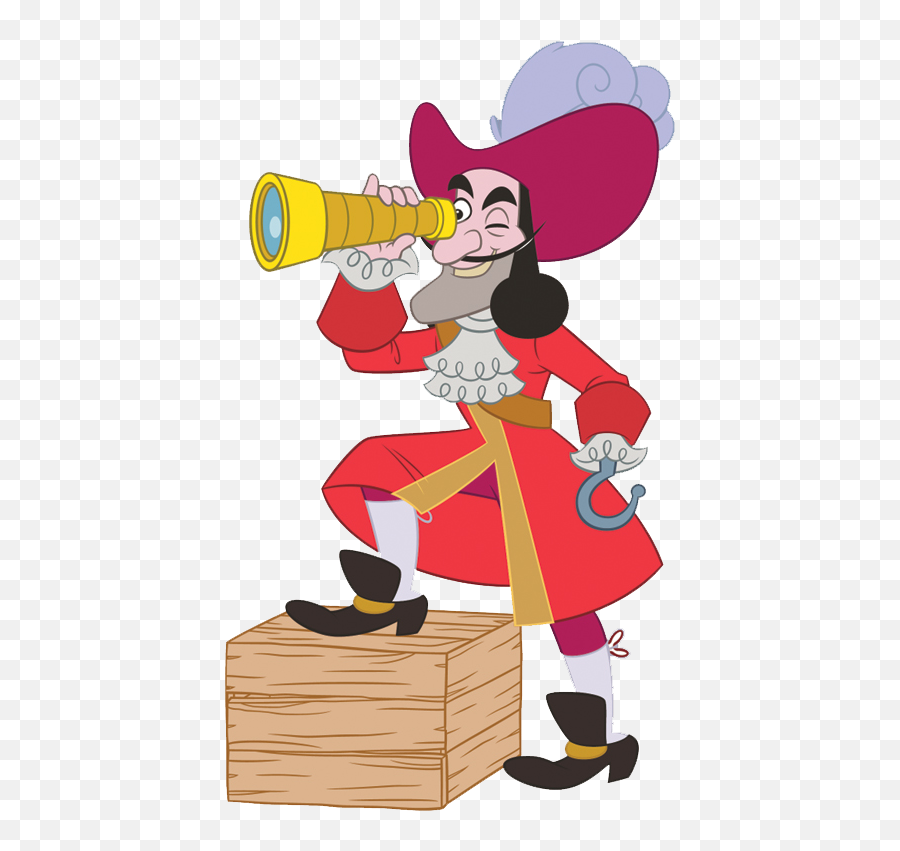 Captain Hook Png Image All - Jake And The Neverland Pirates Clipart,Hook Png