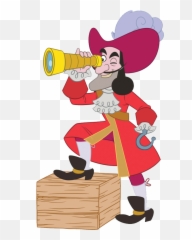 Captain Hook Png Image All - Jake And The Neverland Pirates Clipart,Hook Png