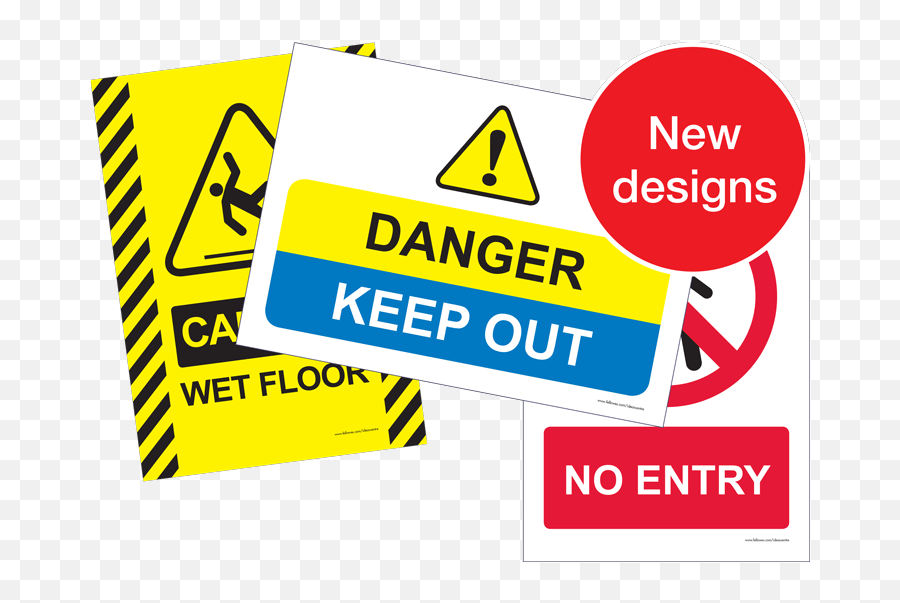 Download Warning Signs - Horizontal Png,Warning Sign Transparent