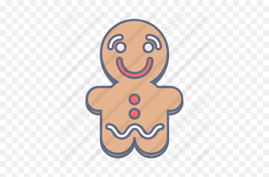 Gingerbread Man - Happy Png,Gingerbread Man Transparent