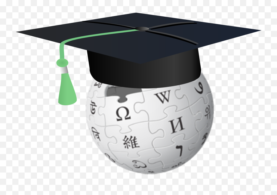 Filewikipedia - Logowithcap 2svg Wikimedia Commons Graduation Image No Background Free Png,Google Scholar Logo
