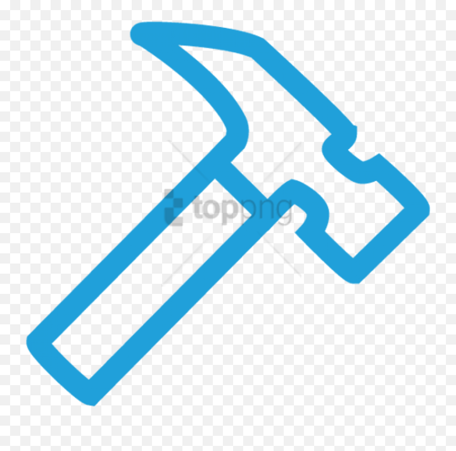 Hammer Icon To Indicate Roofscreen - Easy To Install Icon Png,How To Install Icon