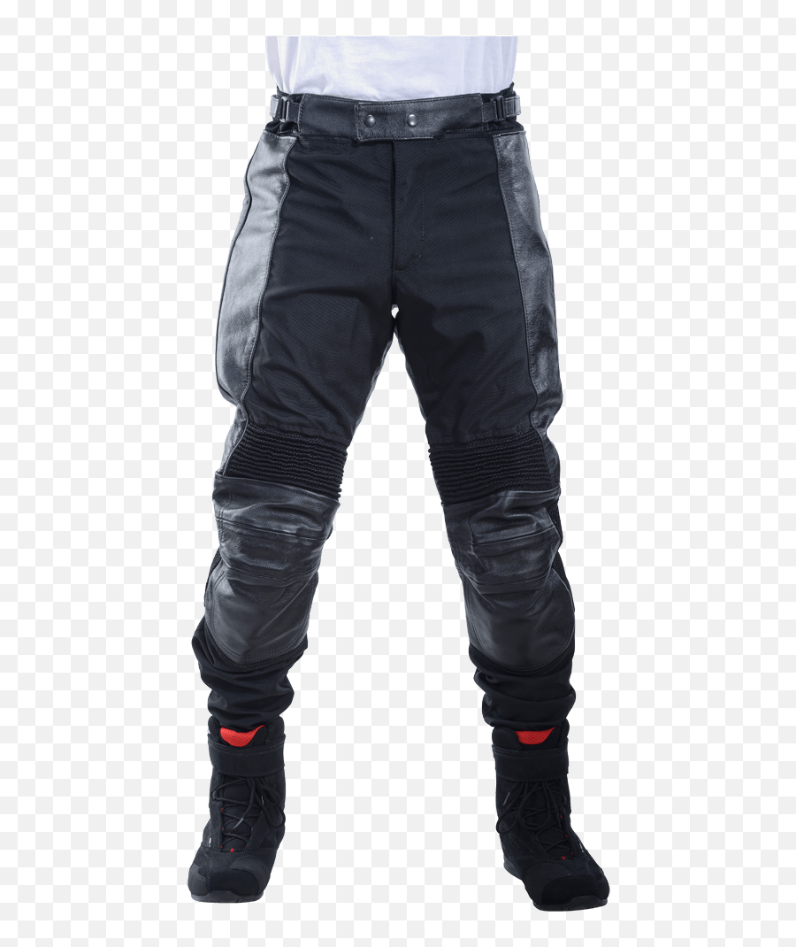 Super Moto Pants - Leather Cordura Pants Png,Icon Super Duty Pants