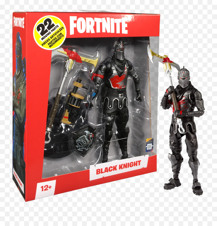 Fortnite Black Knight 7 Action Figure - Mcfarlane Fortnite Black Knight Png,Black Knight Png