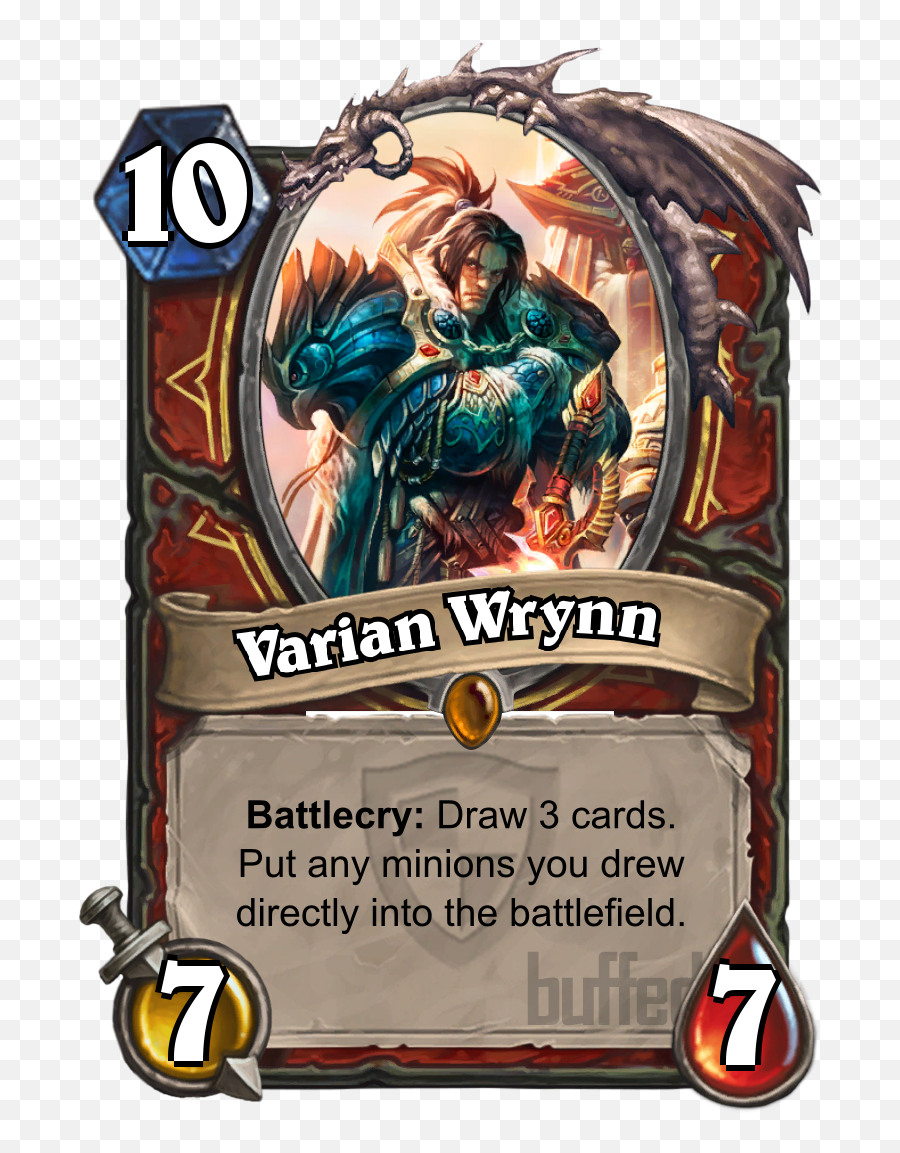 Varian Wrynn - Varian Wrynn Hearthstone Png,Varian Wrynn Overwatch Icon