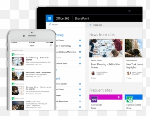 Office 365 Collaboration Tools Insight - Smart Device png