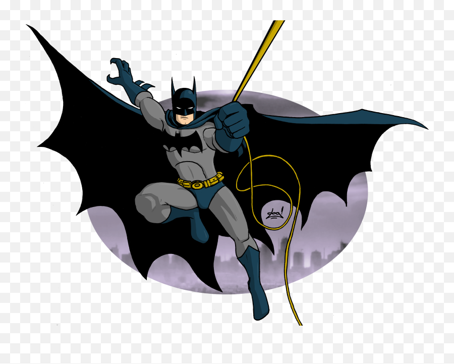 Batgirl Clipart - Cartoon Batman Png,Batgirl Png