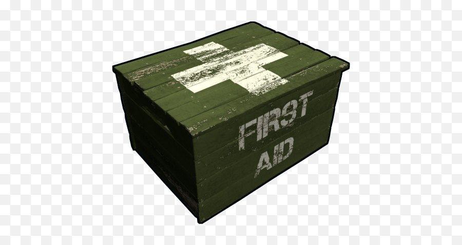 First Aid Box Rust Wiki Fandom - Cardboard Packaging Png,First Aid Icon Png