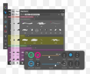 Anastasiy Photoshop Cc Cs6 Cs5 Cs4 And Cs3 Color Wheel - Brush Plugin png