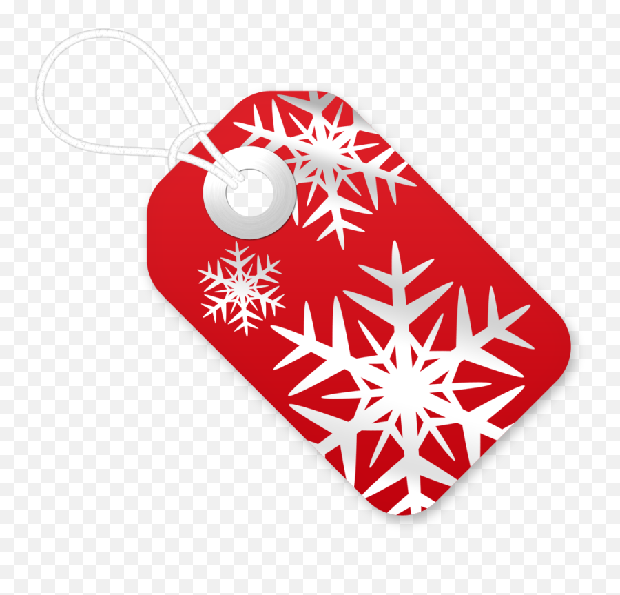 Label - Christmas Gift Tags Png,Red Tag Png