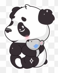 Panda Emoji By Michelle - Sticker Maker for WhatsApp Kawaii png