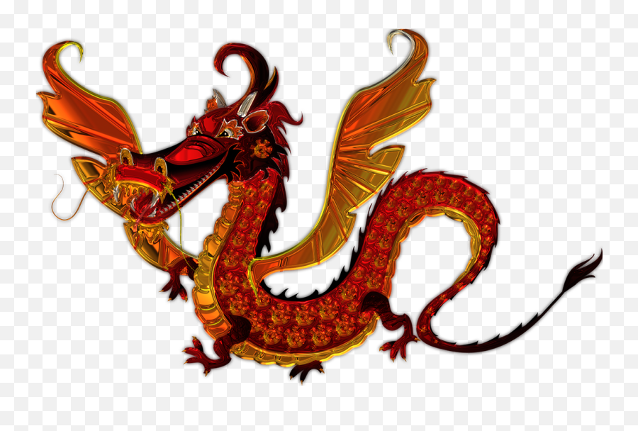 Fire Dragon Png Photos - Kad Chinese New Year,Red Dragon Png