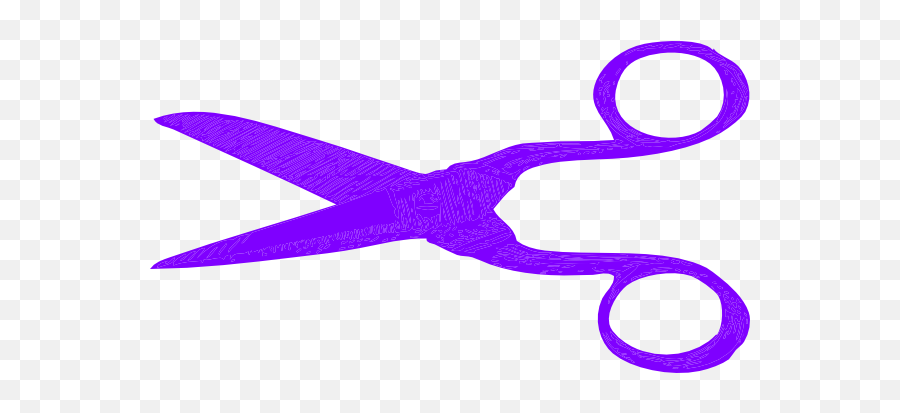 Download Hd Purple Clipart Scissors - Purple Hair Scissors Purple Hair Scissors Png,Scissors Clipart Transparent