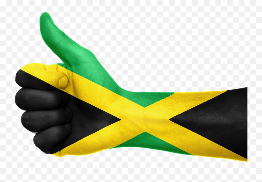 Jamaica Flag Hand National Fingers - Jamaican Flag Emoji Png,Jamaica Flag Png