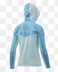 Huk Womens Current Camo Icon X Hoodie - Long Sleeve png