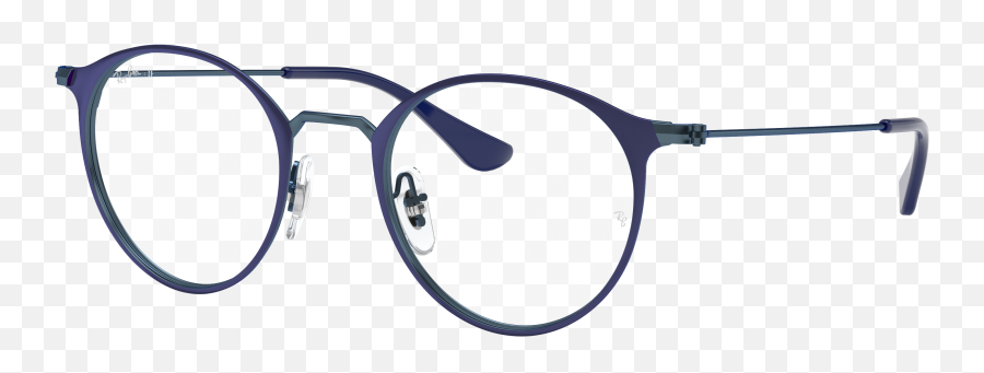 Rb6378 Eyeglasses With Blue Frame Ray - Ban Full Rim Png,Mochila Oakley Icon 2.0 Original