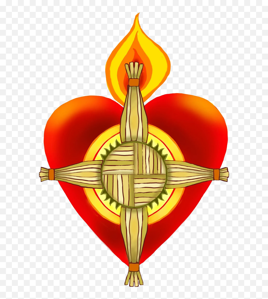 Sacred Heart Parish - Religion Png,St.brigid Icon