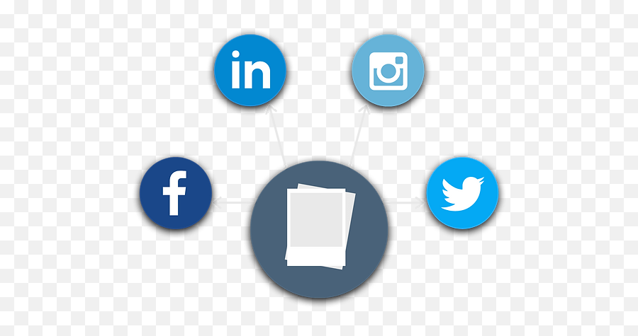 Social Media Management Jg - Social Media Flat Icons Hex Png,Social Media Post Icon