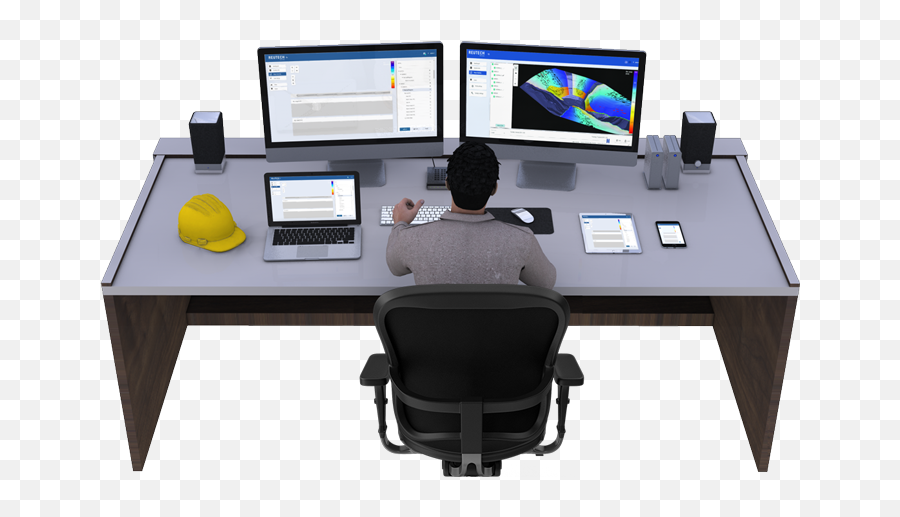Msr Connect Advanced Real Time 3d Interface Software Png Desk Transparent Background