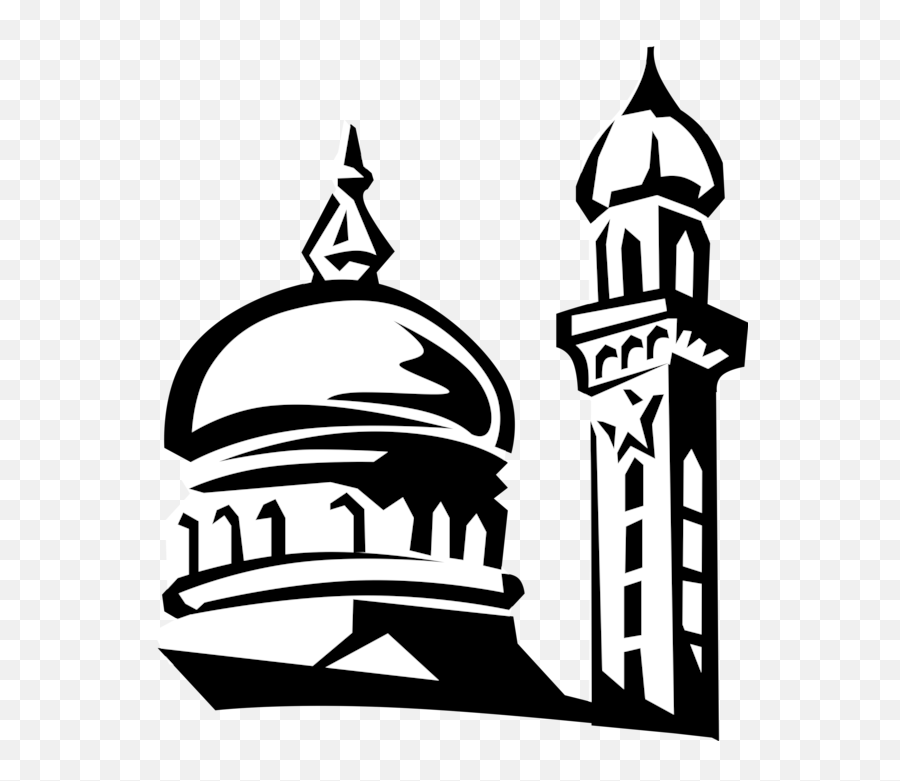 White Stock Islamic Mosque Dome - Vector Logo Masjid Png,Mosque Logo