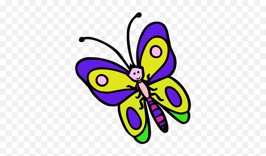 Download Butterflies Butterfly Clipart - Butterfly Clipart For Kids Png,Butterfly Png Clipart