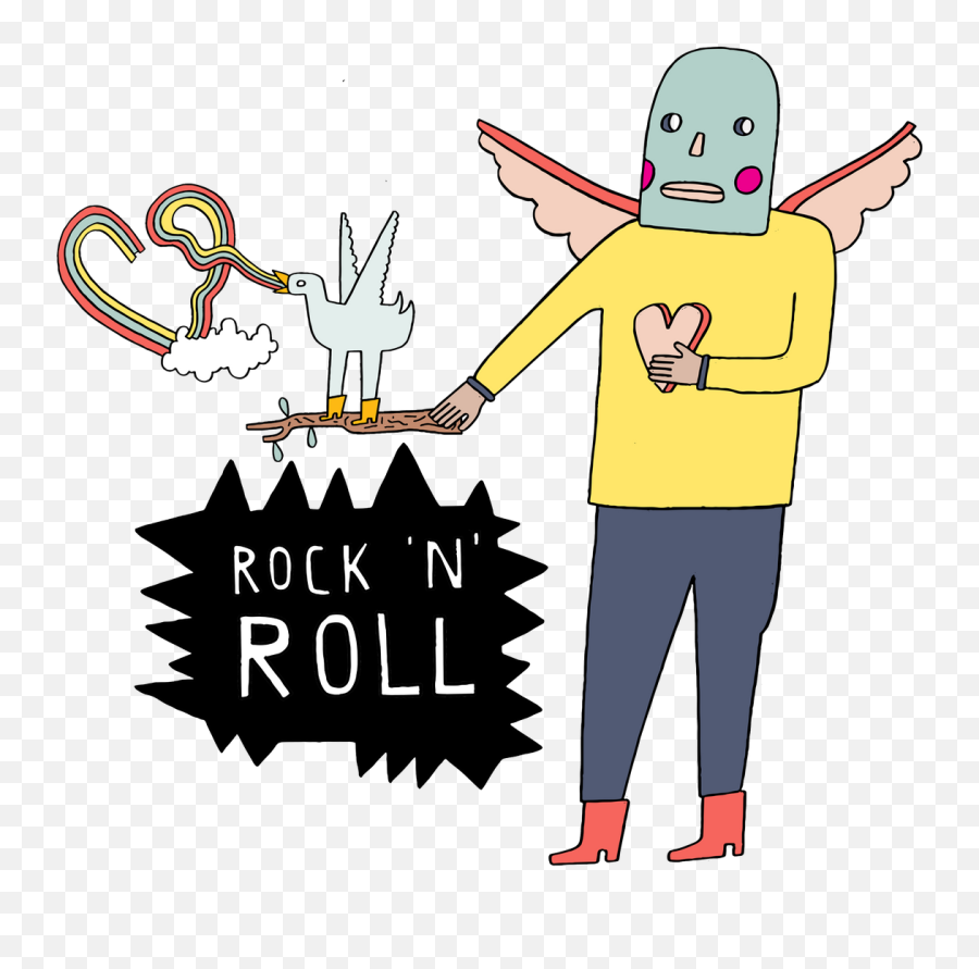 Rock N Roll - Thedrawingsupremacy Cartoon Png,Rock N Roll Png