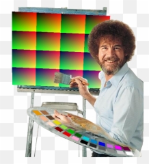 Bob Ross - Bob Ross Meme Png,Bob Ross Png