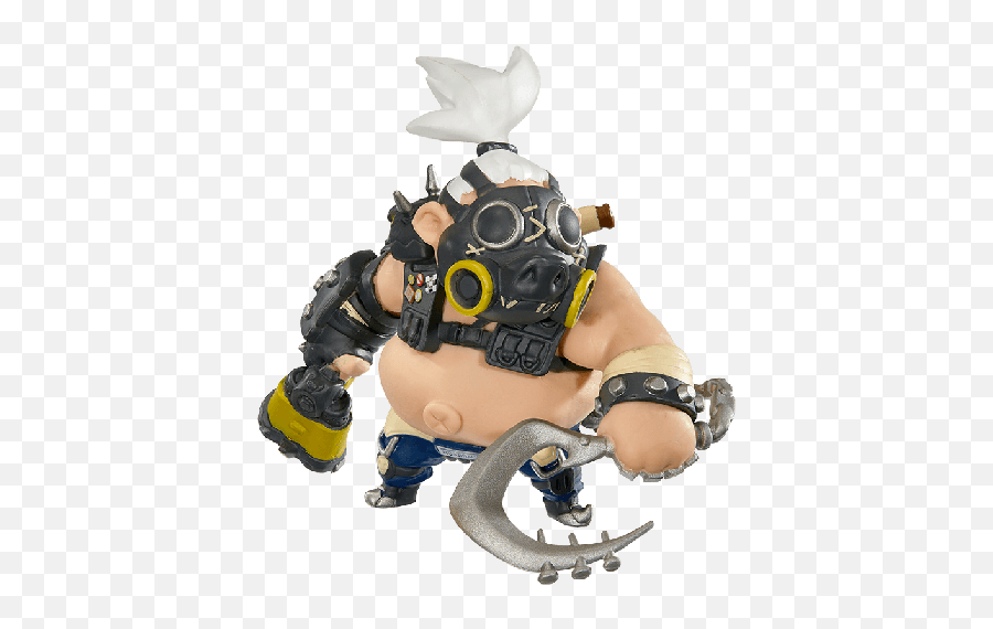 Download Hd Cute But Deadly Roadhog - Roadhog Figure Png,Roadhog Png