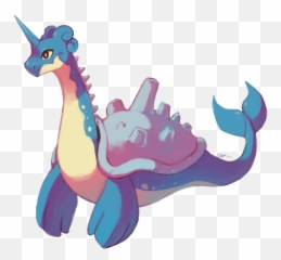 Lapras Fanart Png Image With - Vaporeon Lapras Fusion,Lapras Png
