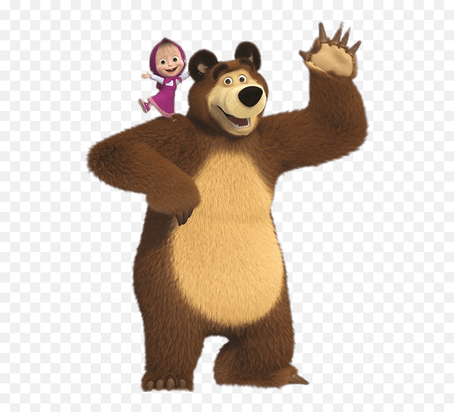 Shoulder Transparent Png - Masha And The Bear The Bear,Masha And The Bear Png