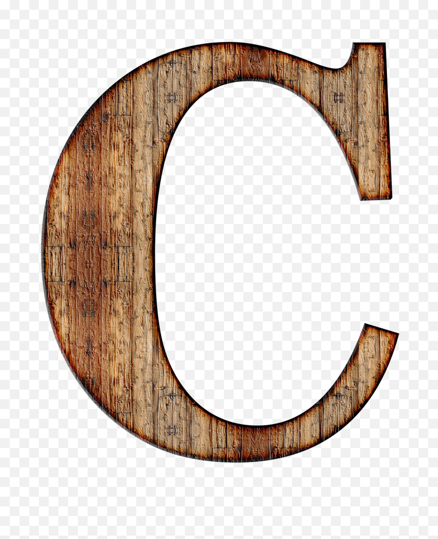 Letter C Png - Wooden Letter C Png,Letter C Png