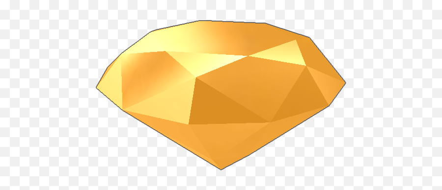 Download Hd The Yellow Chaos Emerald - Triangle Png,Chaos Emerald Png
