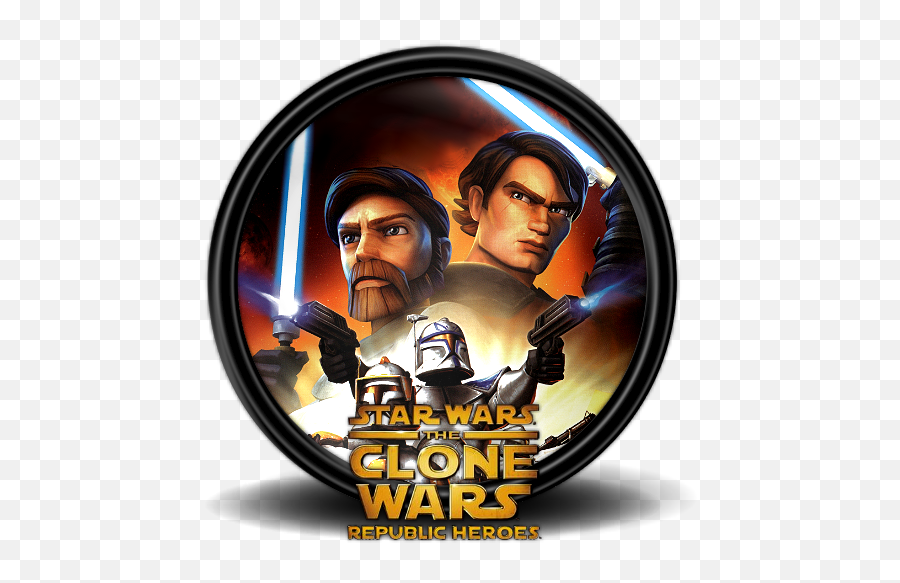Star Wars The Clone Rh 1 Icon - Star Wars Clone Wars Game Wii Png,Star Wars The Clone Wars Logo