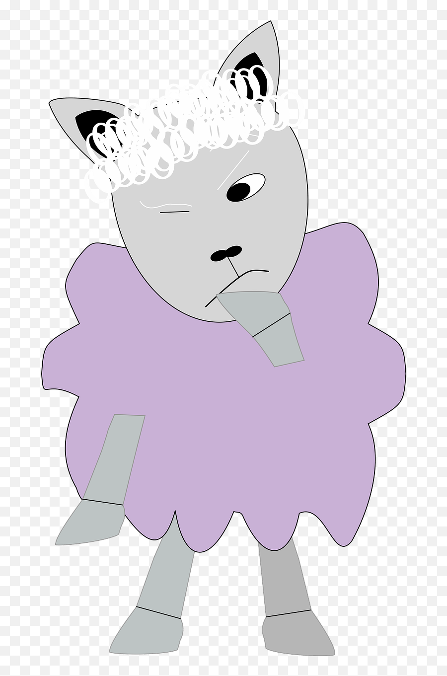 Sheep Lamb Emoji - Free Image On Pixabay Sheep Png,Worried Emoji Png