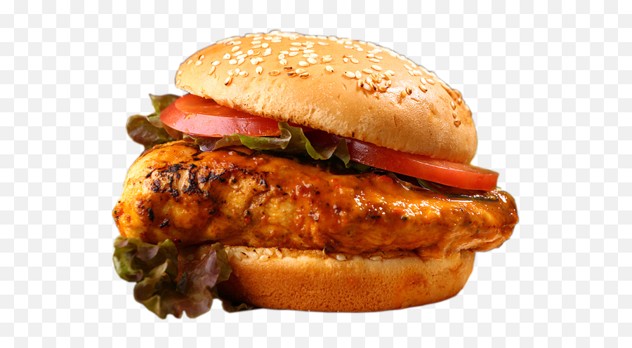 Piri Chicken Burger Burgers - Peri Peri Peri Chicken Burger Png,Burgers Png