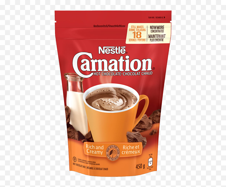 Carnation Hot Chocolate Rich And Creamy - Nestle Carnation Hot Chocolate Png,Hot Cocoa Png