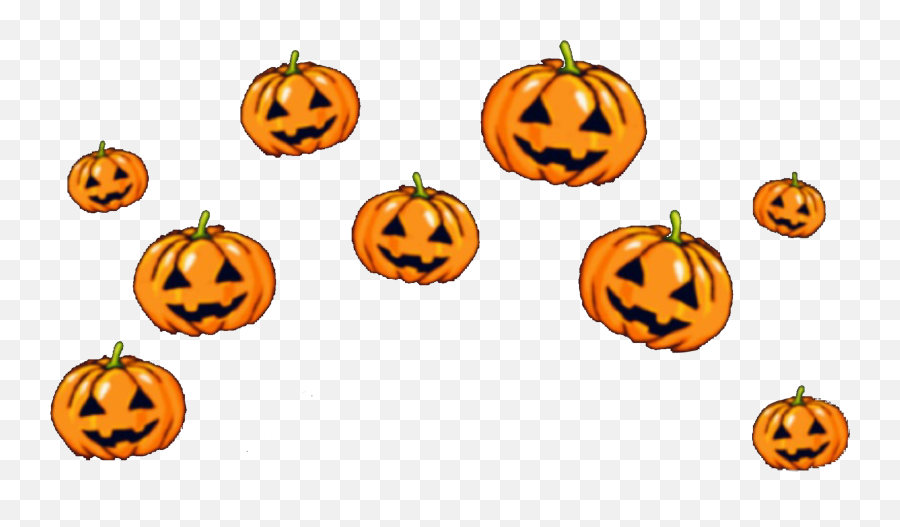 Pumpkins Halloween Pumpkin Sticker By Arneetbrar - Halloween Filter Transparent Png,Halloween Pumpkin Png