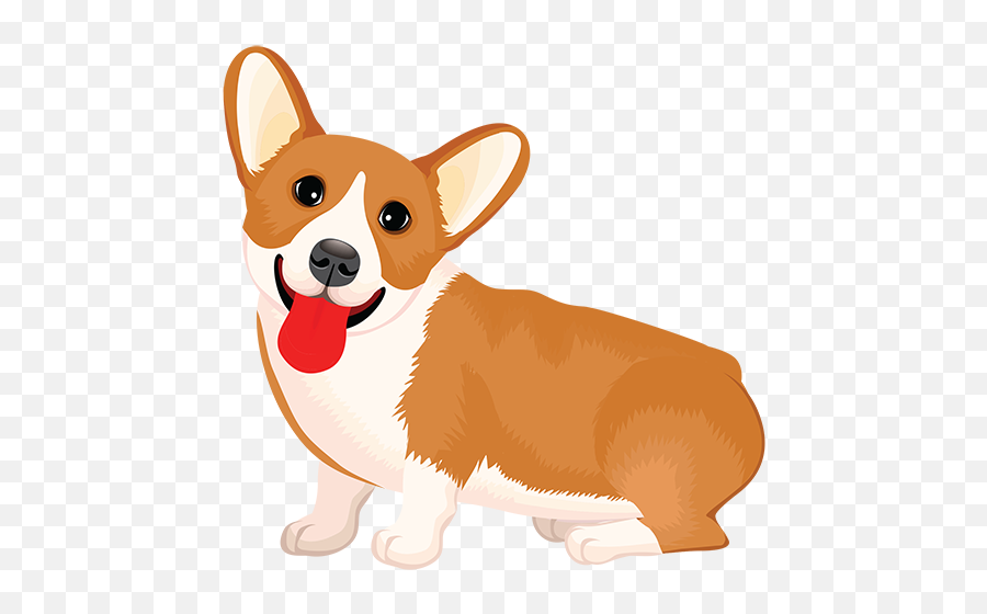 Cute Corgi Puppy - Semantic Ui Png,Corgi Png