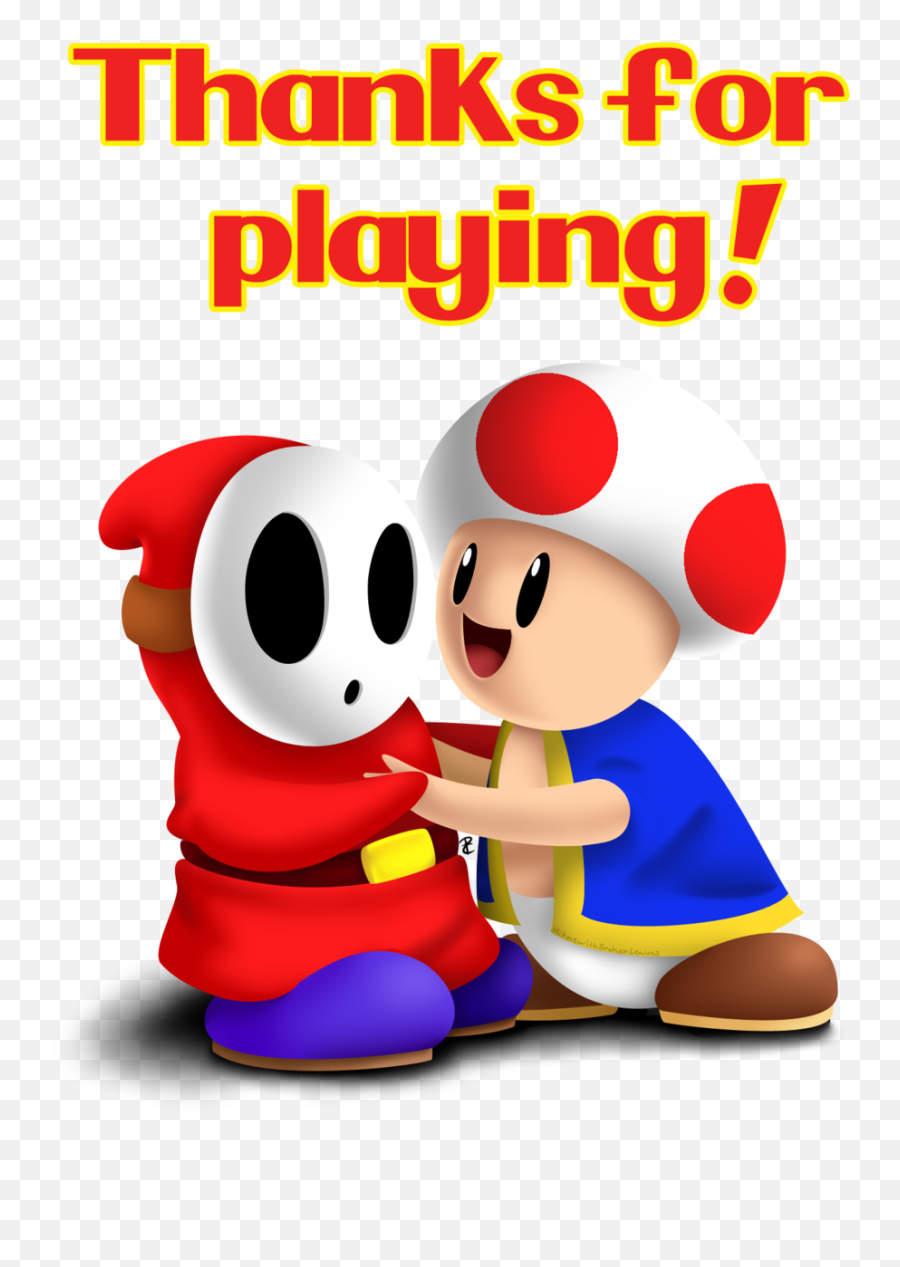 Toad And Shy Guy Full Size Png Download Seekpng - Cute Shy Guy,Shy Guy Png