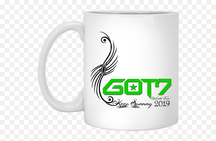 Beautiful Twice Logo White Mug - Kpop Armybase Kpop Fun Big Bang Theory Rock Paper Scissors Lizard Spock Png,Got7 Logo Png
