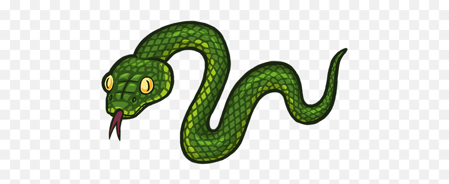 Green Snake - Brown Cartoon Snake Snake Png,Green Snake Png
