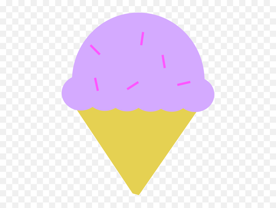 Ice Cream With Sprinkles Png 900px - Purple Png Ice Cream Clip Art,Sprinkles Png